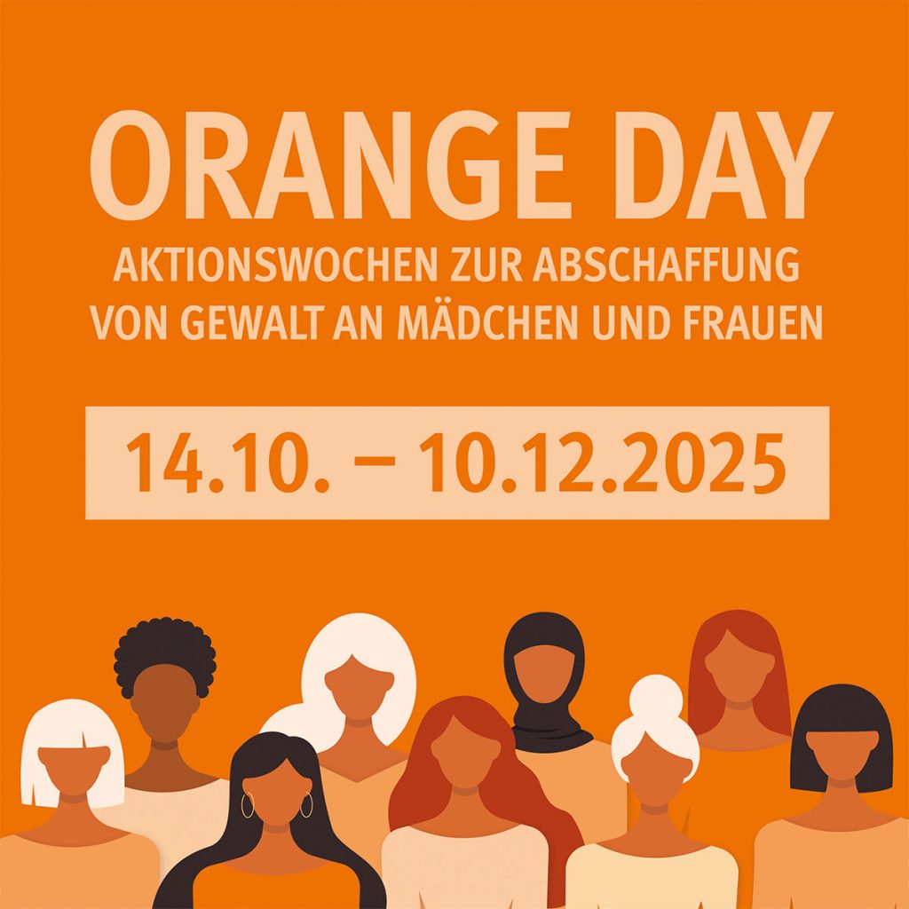Ein Werbebild für den Orange Day